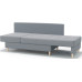 Диван прямой Лея Plush Light Grey
