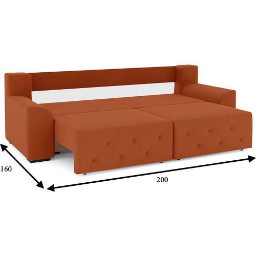 Диван прямой Вегас Plush Style-10