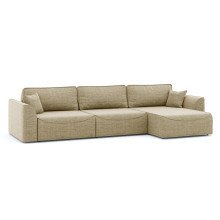 Диван угловой Рафаэль-3 Дрим Дарк Beige