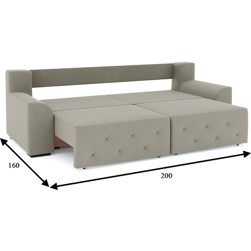 Диван прямой Вегас Plush Style-6