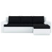 Диван угловой Кормак (Цезарь) Plush Black