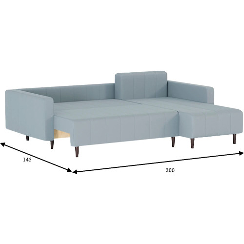 Диван угловой Мартиника Light Grey