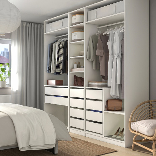 Гардеробная Пакс IKEA 10 ящиков 236