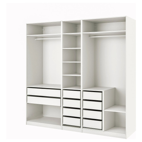 Гардеробная Пакс IKEA 10 ящиков 236