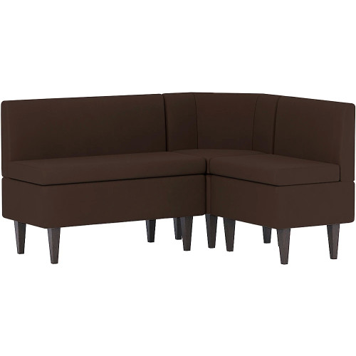 Кухонный уголок Лео Plush Brown