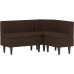 Кухонный уголок Лео Plush Brown