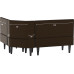 Кухонный уголок Лео Plush Brown