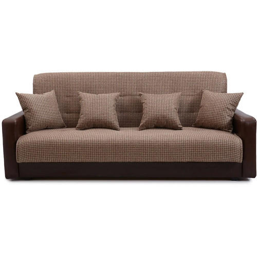 Диван прямой London Woodline Brown
