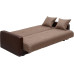Диван прямой London Woodline Brown