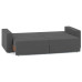 Диван прямой Брест Plush Grey