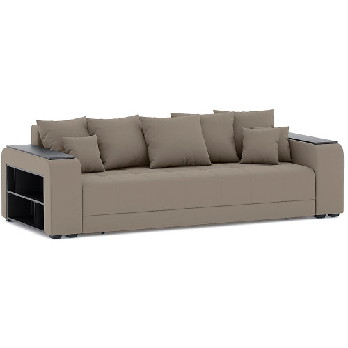Диван прямой Дубай Plush Light Brown