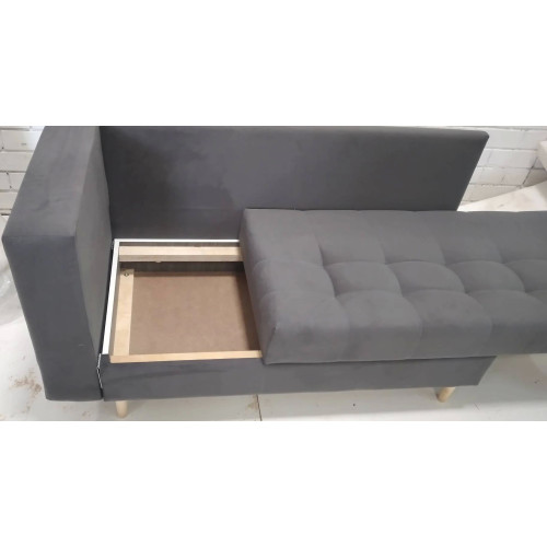 Диван прямой Лея Plush Grey