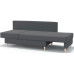 Диван прямой Лея Plush Grey