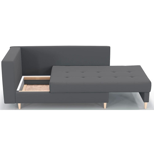 Диван прямой Лея Plush Grey