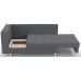 Диван прямой Лея Plush Grey