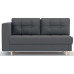 Диван прямой Лея Plush Grey