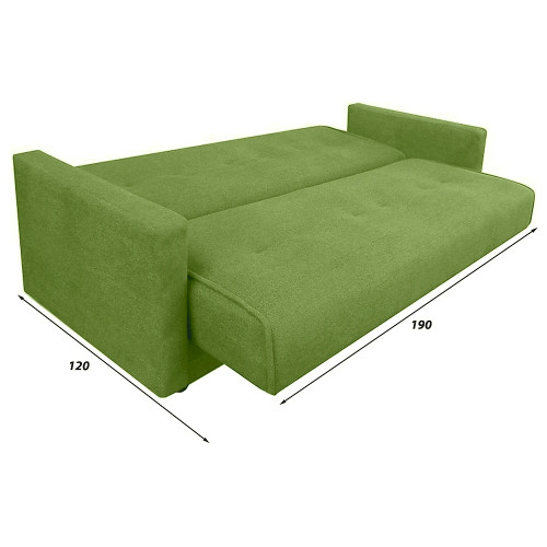 Диван прямой Милан Green