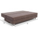 Диван прямой Мист Brown