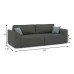 Диван прямой Рафаэль Plush Style 17