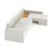Диван угловой Брест-3 Plush Beige