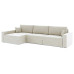 Диван угловой Брест-3 Plush Beige