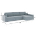 Диван угловой Брест-3 Plush Light Grey