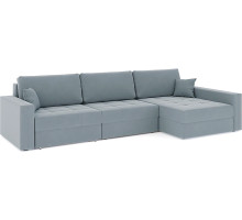 Диван угловой Брест-3 Plush Light Grey