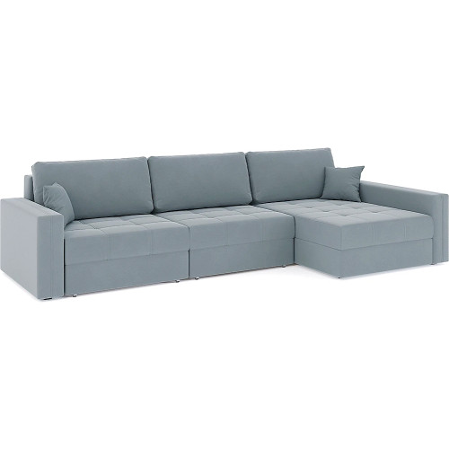 Диван угловой Брест-3 Plush Light Grey