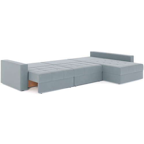 Диван угловой Брест-3 Plush Light Grey