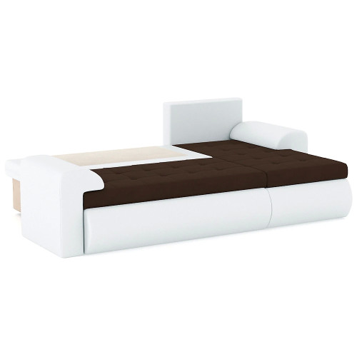 Диван угловой Кормак (Цезарь) Plush Brown