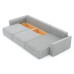 Диван угловой Рафаэль-3 Дрим Light Grey