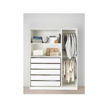 Гардеробная Пакс IKEA 5 ящиков 201