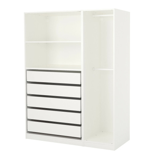 Гардеробная Пакс IKEA 5 ящиков 201