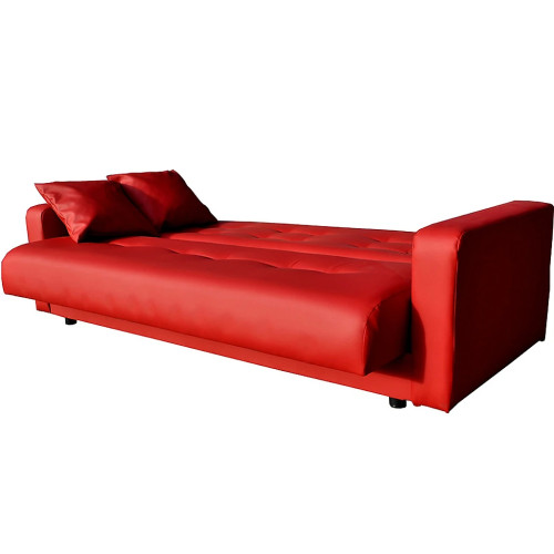 Диван прямой Аккорд Red