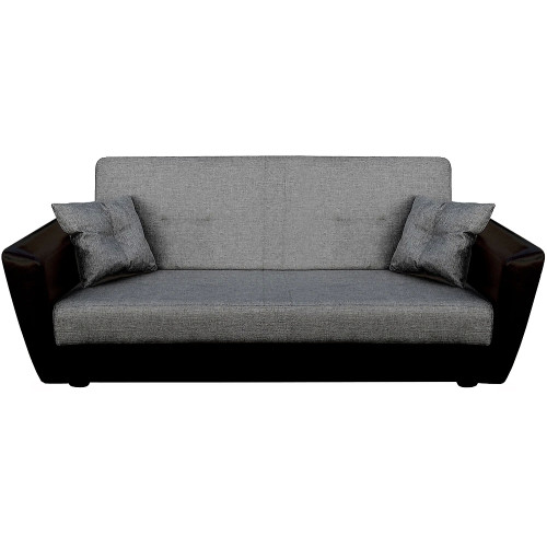 Диван прямой Амстердам Grey Black книжка