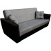 Диван прямой Амстердам Grey Black книжка