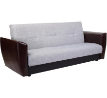 Диван прямой Амстердам Grey Black книжка