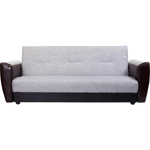 Диван прямой Амстердам Grey Black книжка