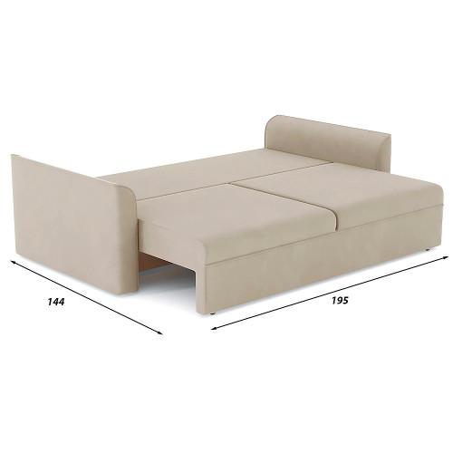 Диван прямой Эрдинг Plush Beige