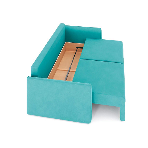Диван прямой Эрдинг Plush Blue