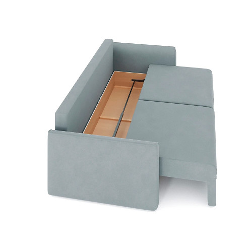 Диван прямой Эрдинг Plush Light Grey