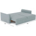 Диван прямой Эрдинг Plush Light Grey