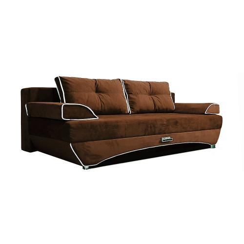 Диван прямой Валенсия Plush Brown