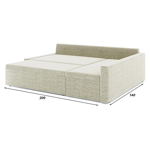 Диван угловой Фрихетен Дрим Beige