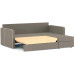 Диван угловой Слим Plush Light Brown