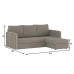 Диван угловой Слим Plush Light Brown
