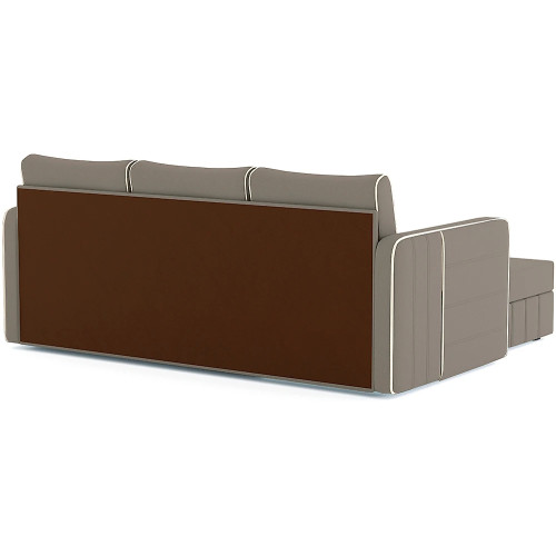 Диван угловой Слим Plush Light Brown