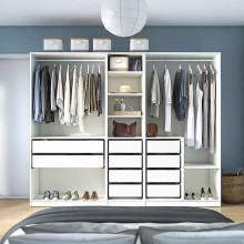 Гардеробная Пакс IKEA 10 ящиков 201