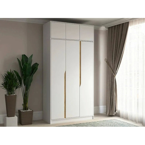 Шкаф Монс-3 М с антресолью Style-4