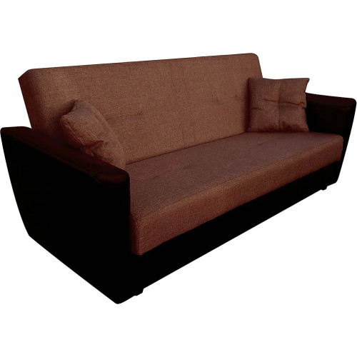 Диван прямой Амстердам Woodline Coffee книжка